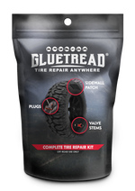 gluetread sidewall repair complete tire kit