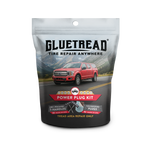 Repair Kit for flat tire showing equipment made in usa