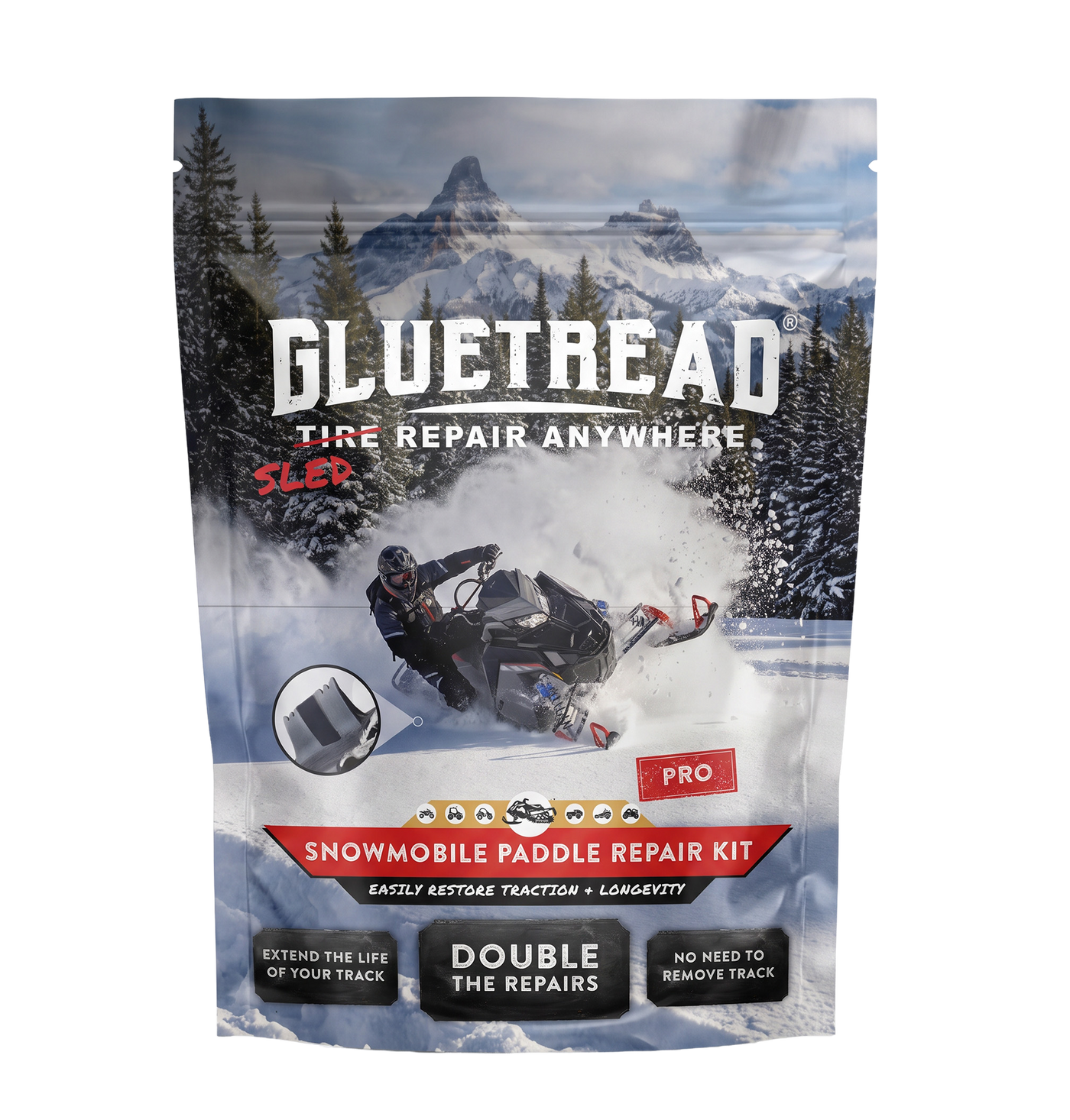 Snowmobile Pro Paddle Repair Kit