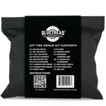 GlueTread UTV sidewall, puncture and inflation tire repair kit for off-road vehicles